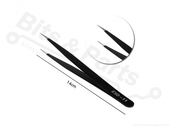 Tweezer set anti-static ESD safe 6-piece
